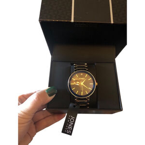 Jones New York Watch, Blue, Silver